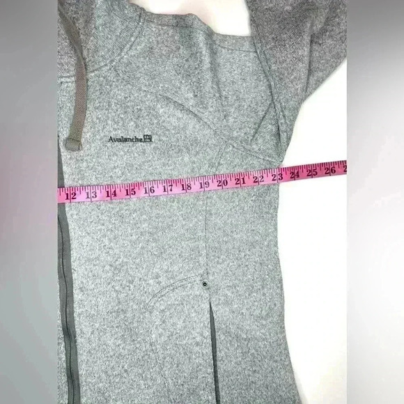 Avalanche Women’s Full Zip Mock Neck Sweater, Thermal Layering Jacket Size- XL - Picture 6 of 14